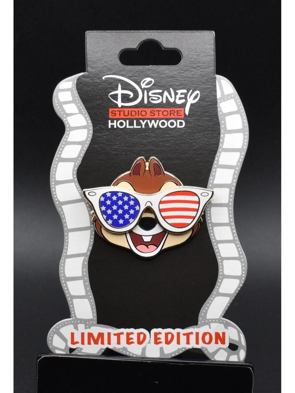 Disney DSSH Chip Patriotic 4th July Sunglasses LE 400 Pin (C5)